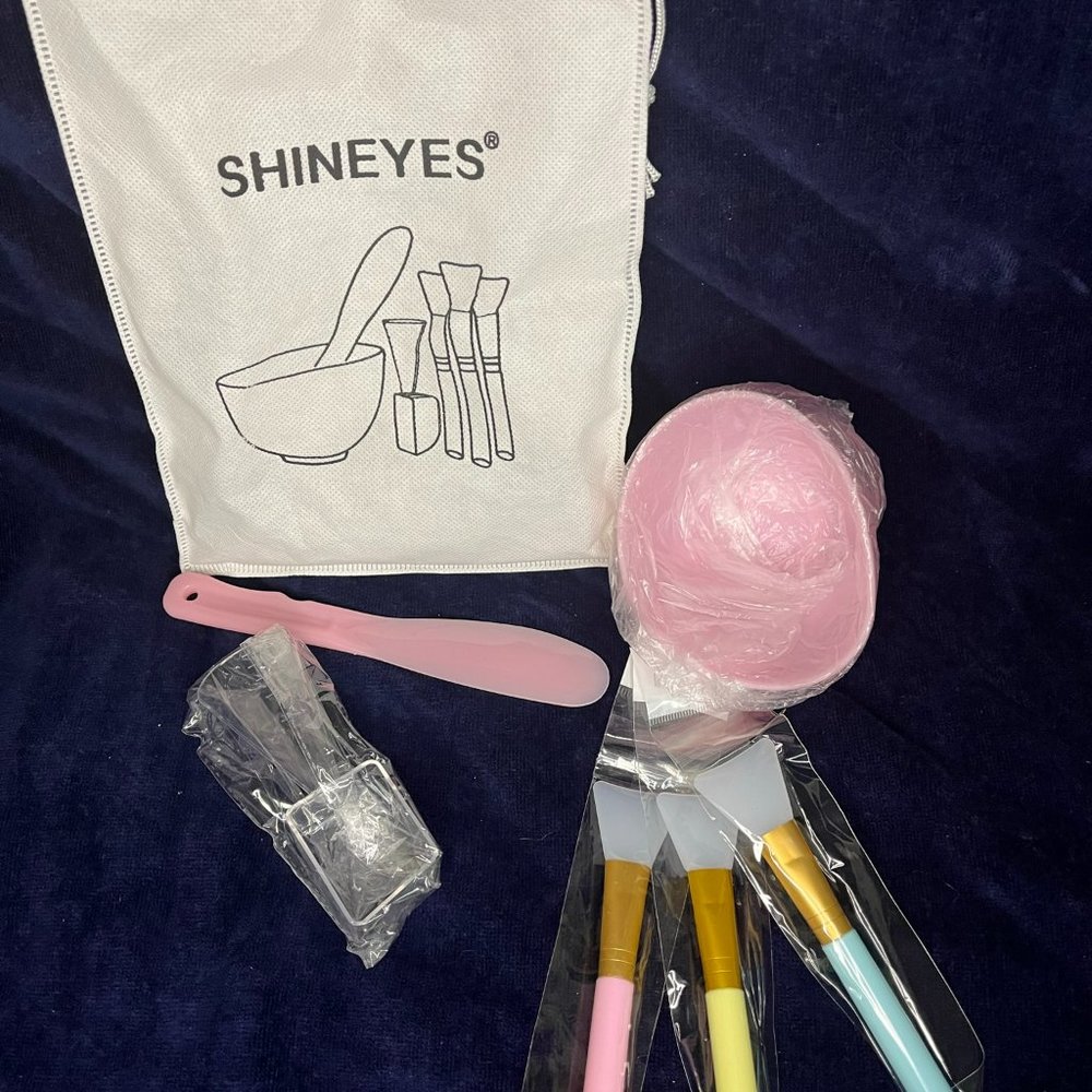 SHINEYES DIY Facial Mask mixing bowl and tool kit